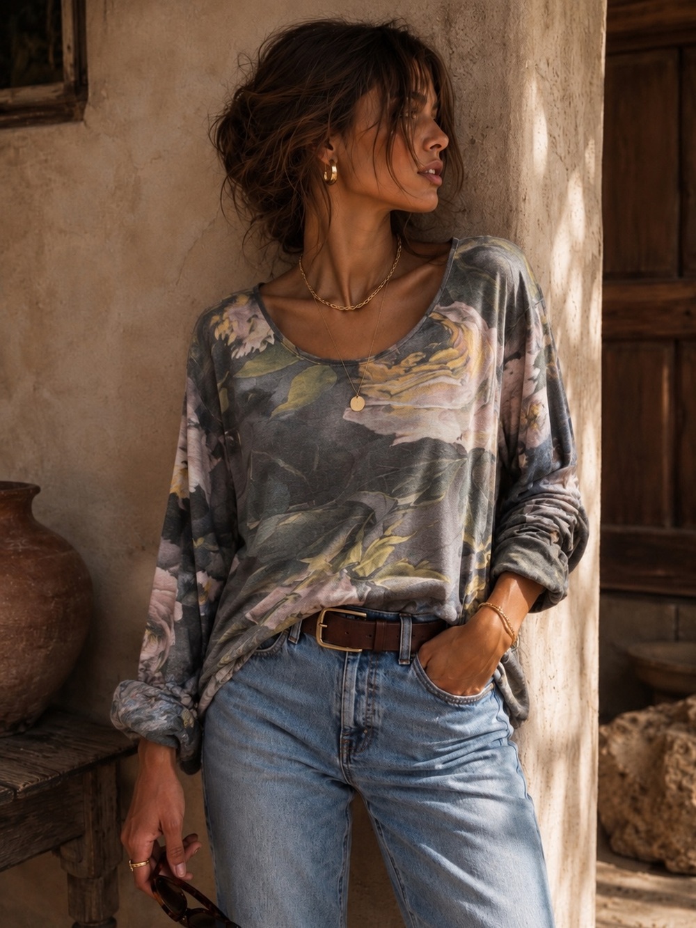 Escada Floral print